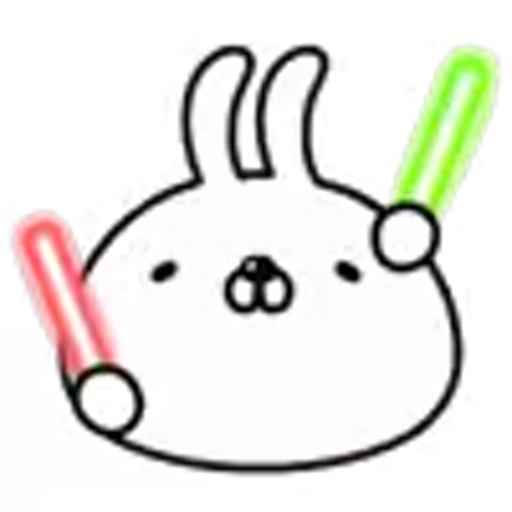 🥳 Эмодзи «White Rabbit» для Telegram