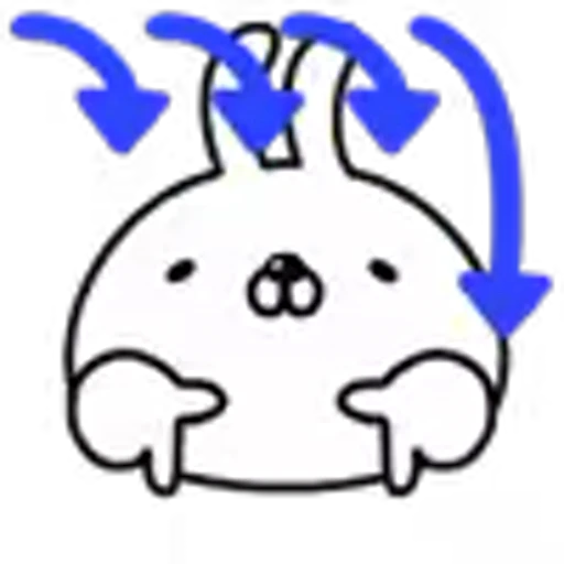 ⤵️ Эмодзи «White Rabbit» для Telegram