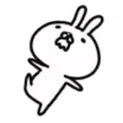 🤬 Эмодзи «White Rabbit» для Telegram