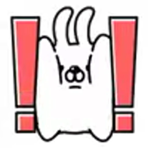 ‼️ Эмодзи «White Rabbit» для Telegram
