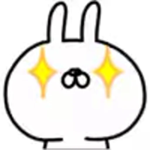 🤩 Эмодзи «White Rabbit» для Telegram