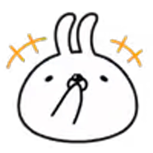 🤭 Эмодзи «White Rabbit» для Telegram
