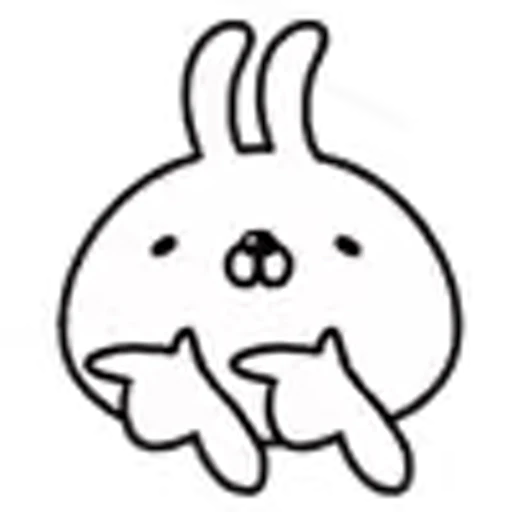 😏 Эмодзи «White Rabbit» для Telegram