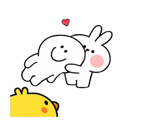 😁 Стикер «White Rabbit» для Telegram