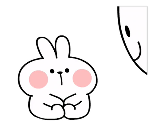 🙌 Стикер «White Rabbit» для Telegram