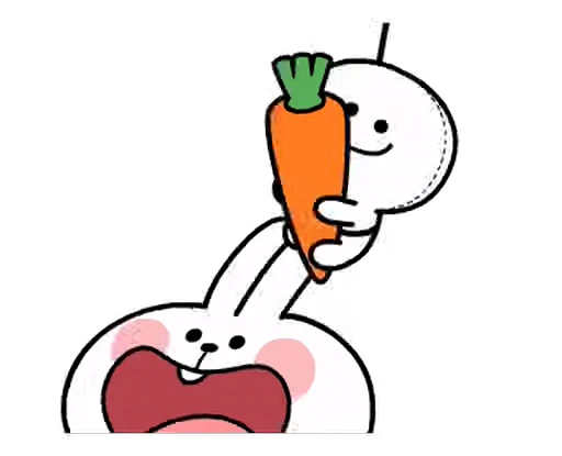 Стикерпак White Rabbit для Telegram