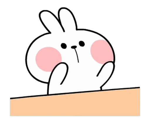 😠 Стикер «White Rabbit» для Telegram
