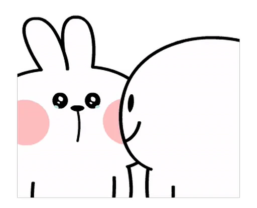 🥺 Стикер «White Rabbit» для Telegram