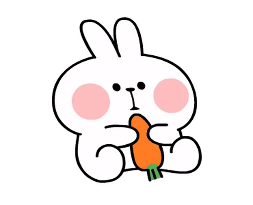 🙈 Стикер «White Rabbit» для Telegram