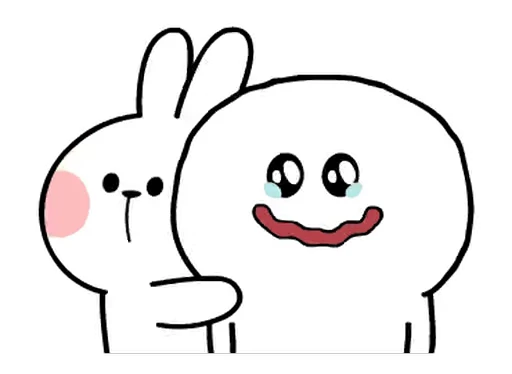 🥺 Стикер «White Rabbit» для Telegram