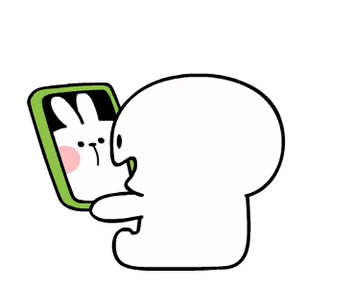 😘 Стикер «White Rabbit» для Telegram