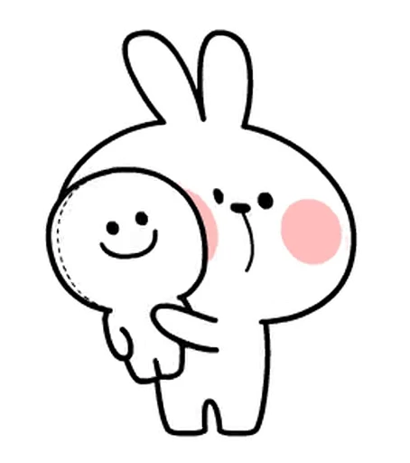 😘 Стикер «White Rabbit» для Telegram