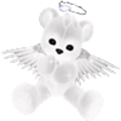 🧸 Эмодзи «White Random» для Telegram