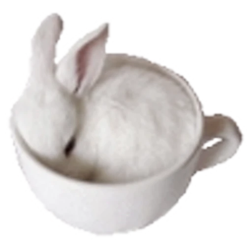 🐰 Эмодзи «White Random» для Telegram