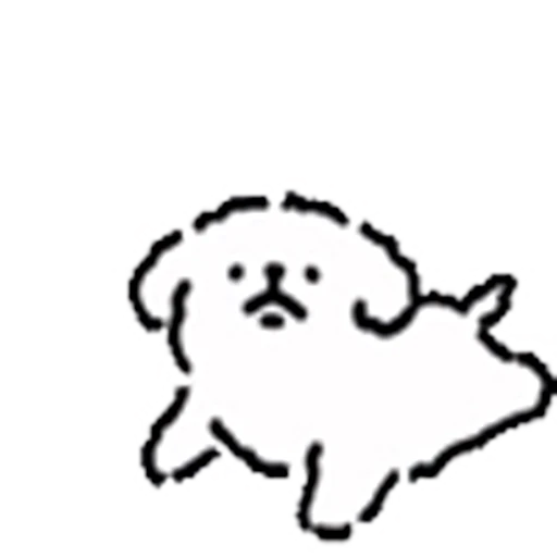😭 Эмодзи «White Random» для Telegram
