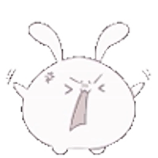 😠 Эмодзи «White Random» для Telegram