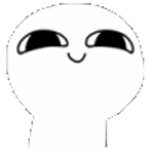 🙂 Эмодзи «White Random» для Telegram