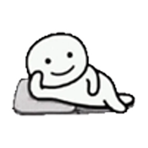🫠 Эмодзи «White Random» для Telegram