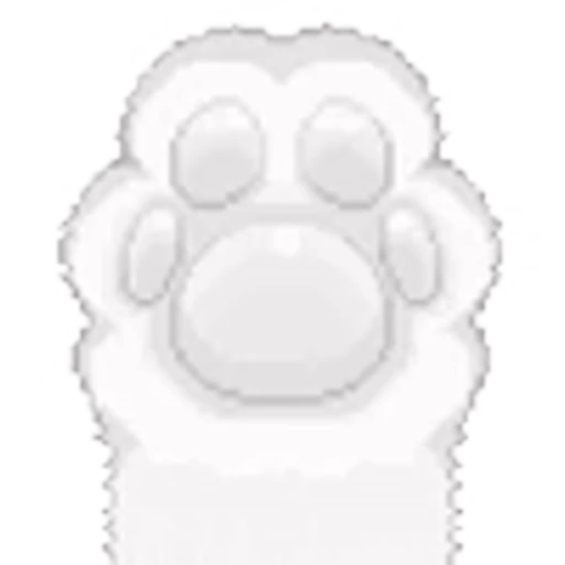 🐾 Эмодзи «White Random» для Telegram
