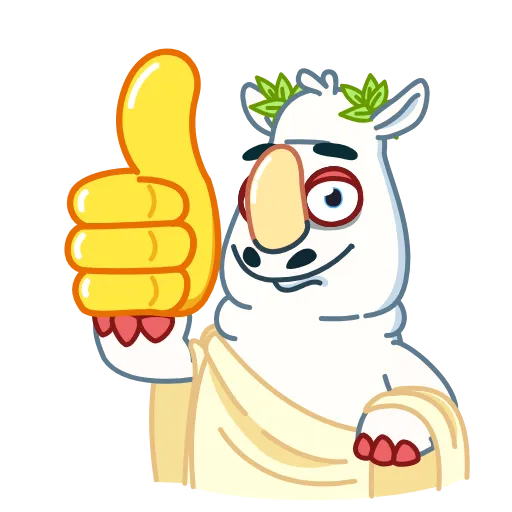 👍 Стикер «Rhino» для Telegram