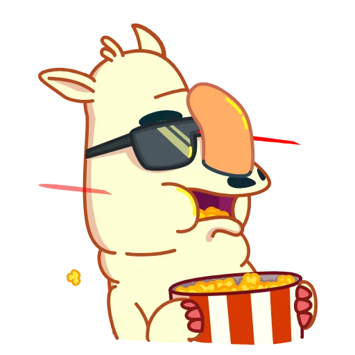🍿 Стикер «Rhino» для Telegram