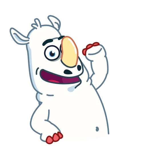 👋 Стикер «Rhino» для Telegram
