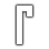 ❄️ Эмодзи «White Snow Font» для Telegram