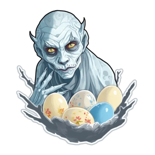 🥚 Стикер «White Walkers» для Telegram