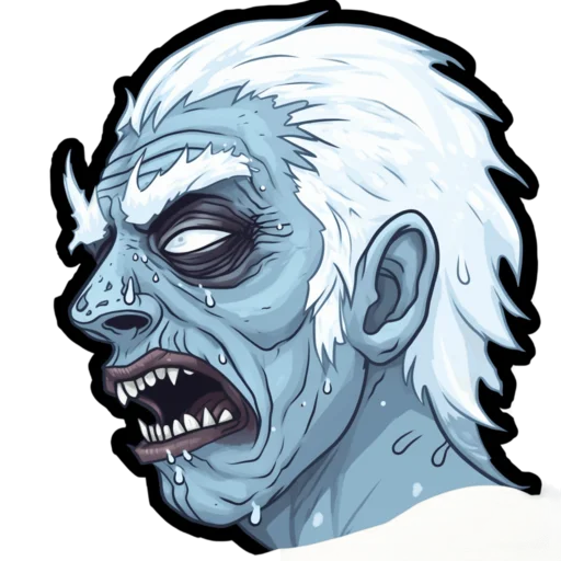 😭 Стикер «White Walkers» для Telegram