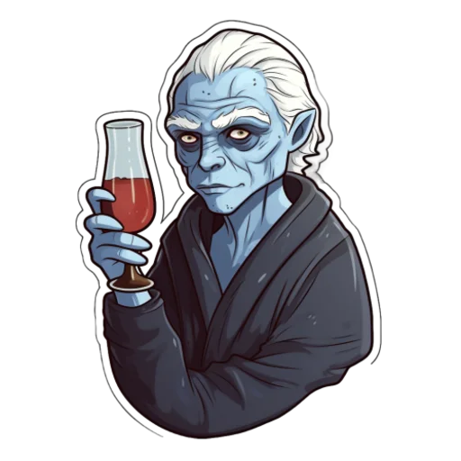 🍷 Стикер «White Walkers» для Telegram