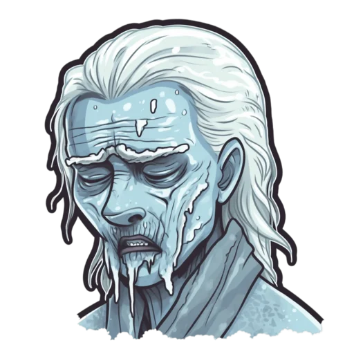 😥 Стикер «White Walkers» для Telegram
