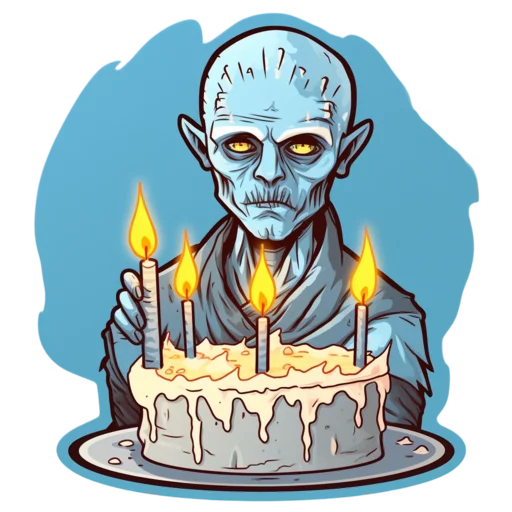 🎂 Стикер «White Walkers» для Telegram