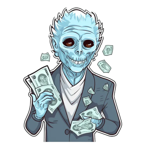 💵 Стикер «White Walkers» для Telegram