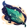 🌿 Эмодзи «White Witch» для Telegram