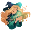 🃏 Эмодзи «White Witch» для Telegram