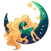🌙 Эмодзи «White Witch» для Telegram