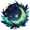 🌙 Эмодзи «White Witch» для Telegram