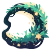 🌳 Эмодзи «White Witch» для Telegram