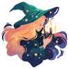 🔮 Эмодзи «White Witch» для Telegram