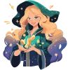 🃏 Эмодзи «White Witch» для Telegram