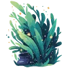🌿 Эмодзи «White Witch» для Telegram