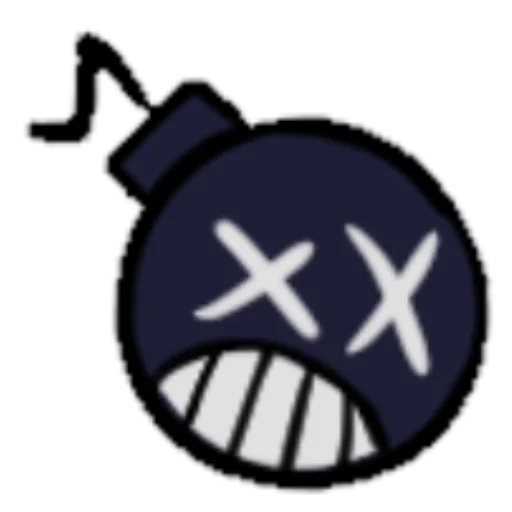 ☠ Стикер «бум» для Telegram