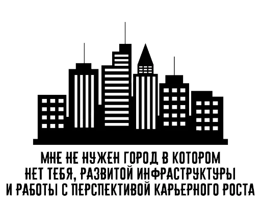🏙 Стикер «Who?Я!» для Telegram