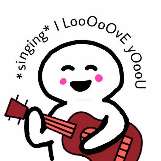 💅 Стикер «whole cute» для Telegram