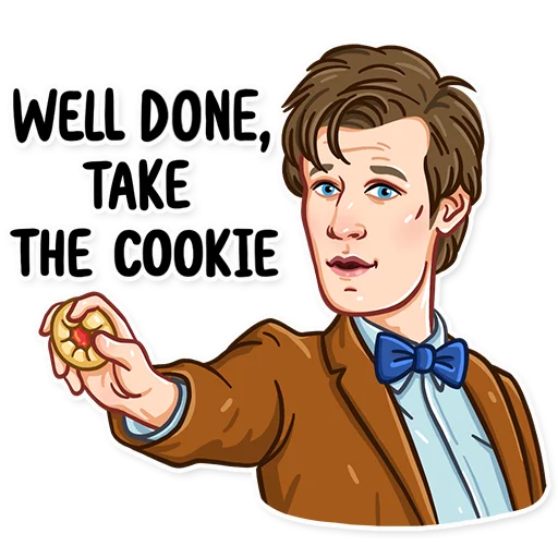 😌 Стикер «Doctor Who» для Telegram