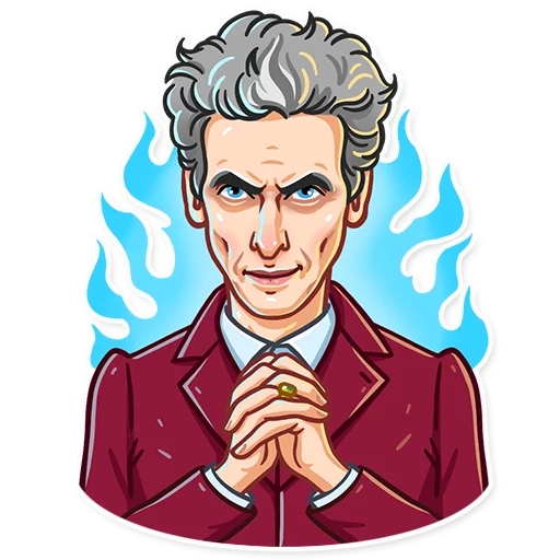 😈 Стикер «Doctor Who» для Telegram