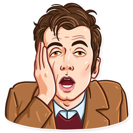 🤦‍♂️ Стикер «Doctor Who» для Telegram