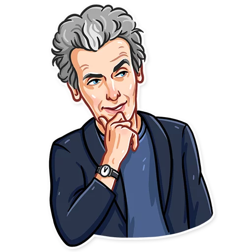 🤔 Стикер «Doctor Who» для Telegram