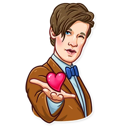 😘 Стикер «Doctor Who» для Telegram