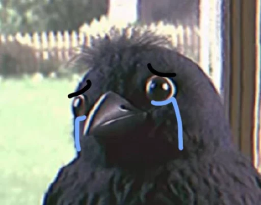 😢 Стикер «Whostherry» для Telegram